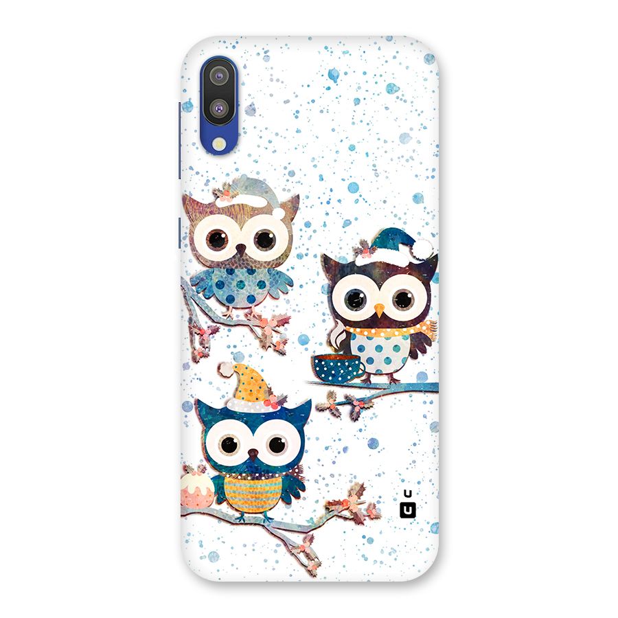 Winter Owls Back Case for Galaxy M10