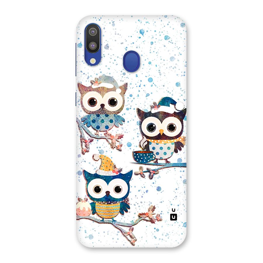 Winter Owls Back Case for Galaxy M20