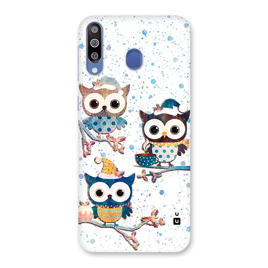 Winter Owls Back Case for Galaxy M30