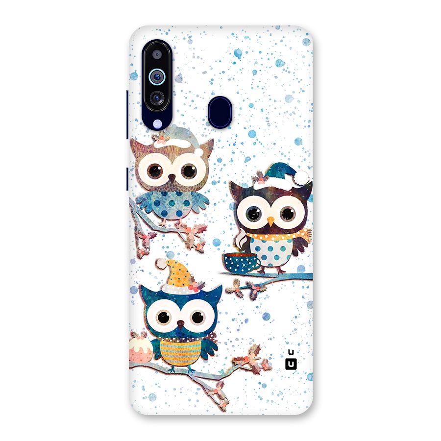 Winter Owls Back Case for Galaxy M40