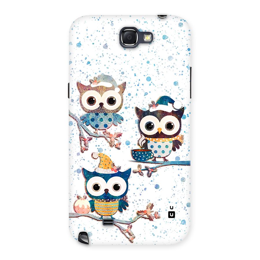 Winter Owls Back Case for Galaxy Note 2