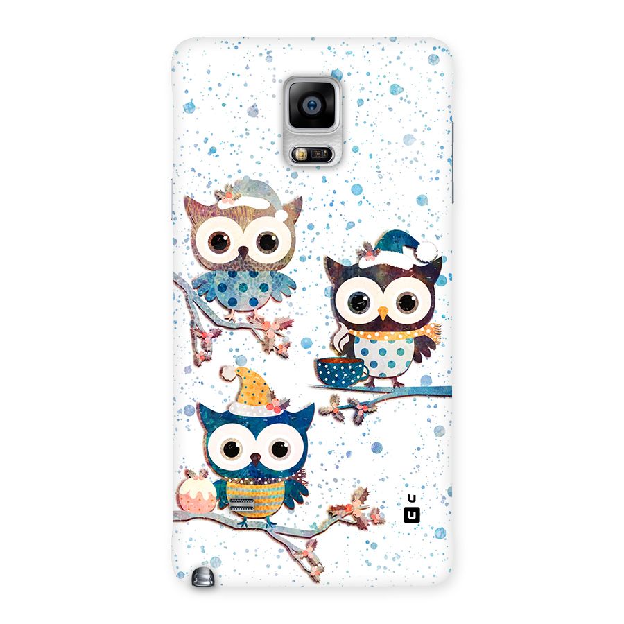 Winter Owls Back Case for Galaxy Note 4