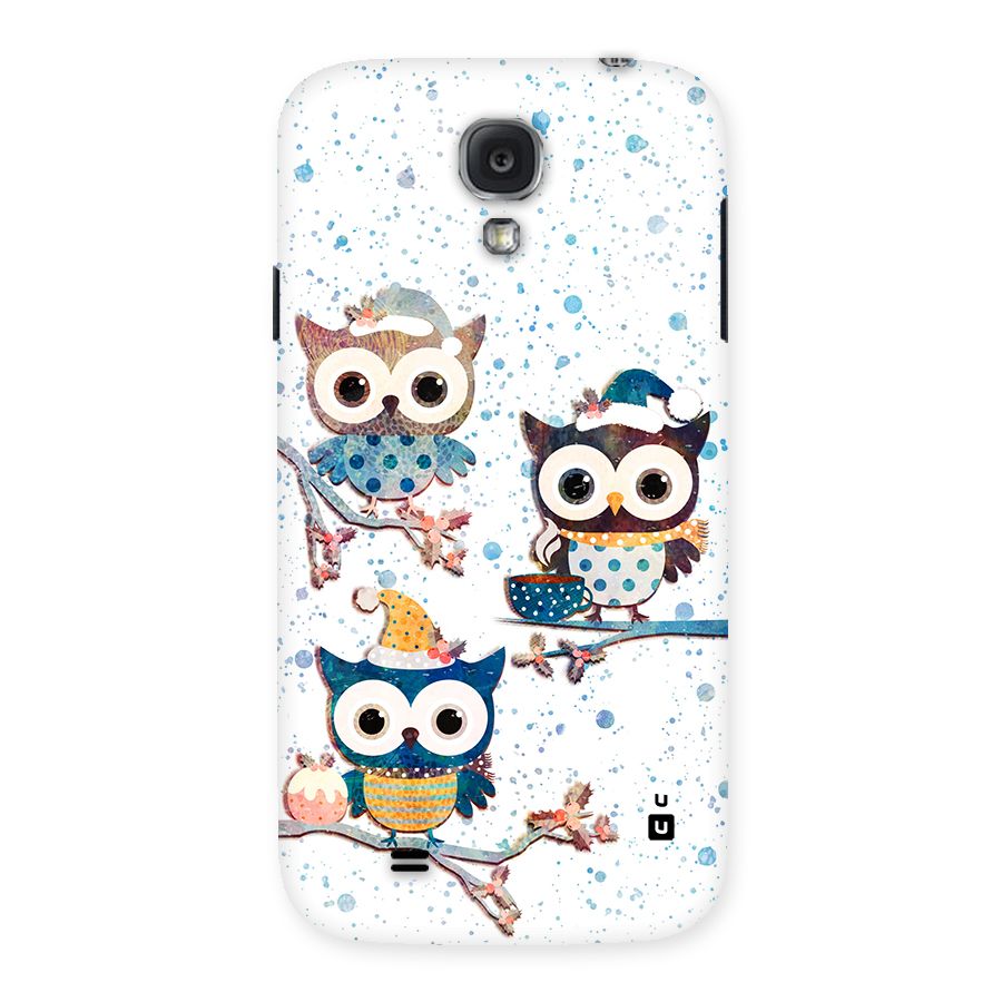 Winter Owls Back Case for Galaxy S4