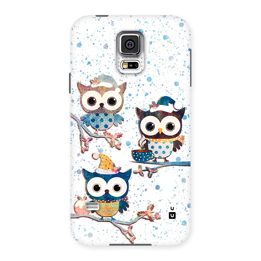 Winter Owls Back Case for Galaxy S5