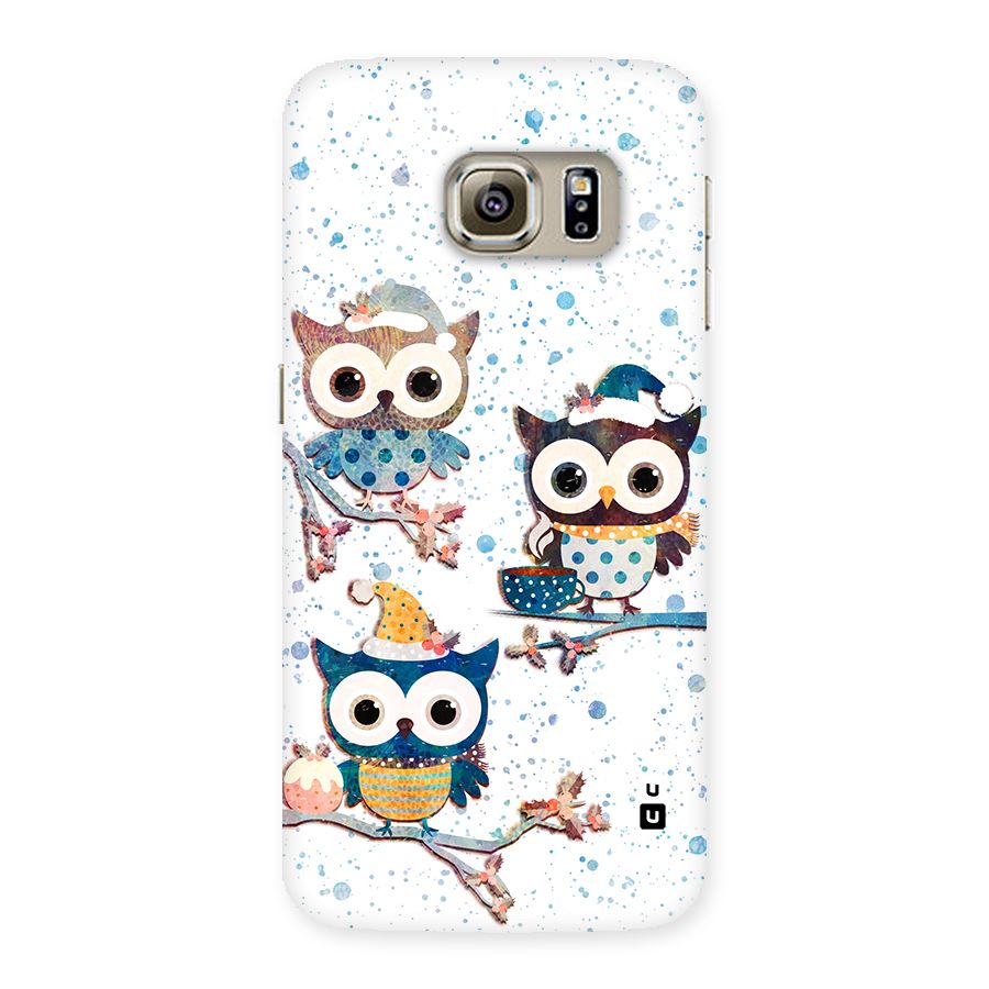 Winter Owls Back Case for Galaxy S6 edge