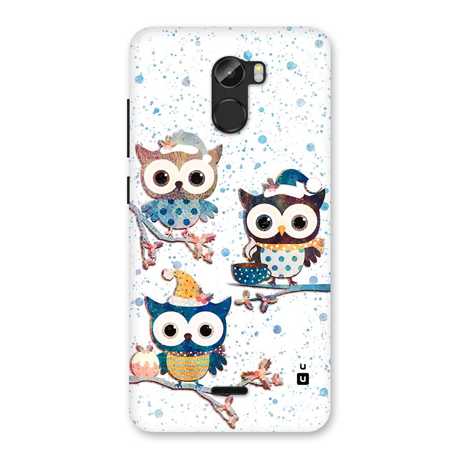 Winter Owls Back Case for Gionee X1