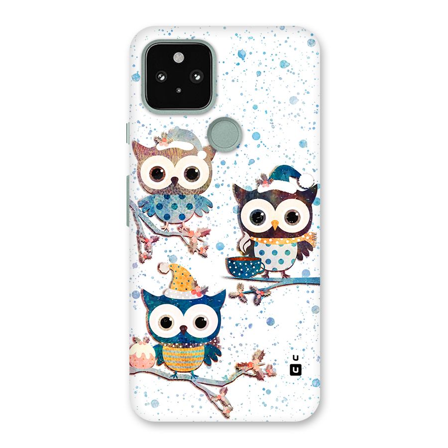 Winter Owls Back Case for Google Pixel 5