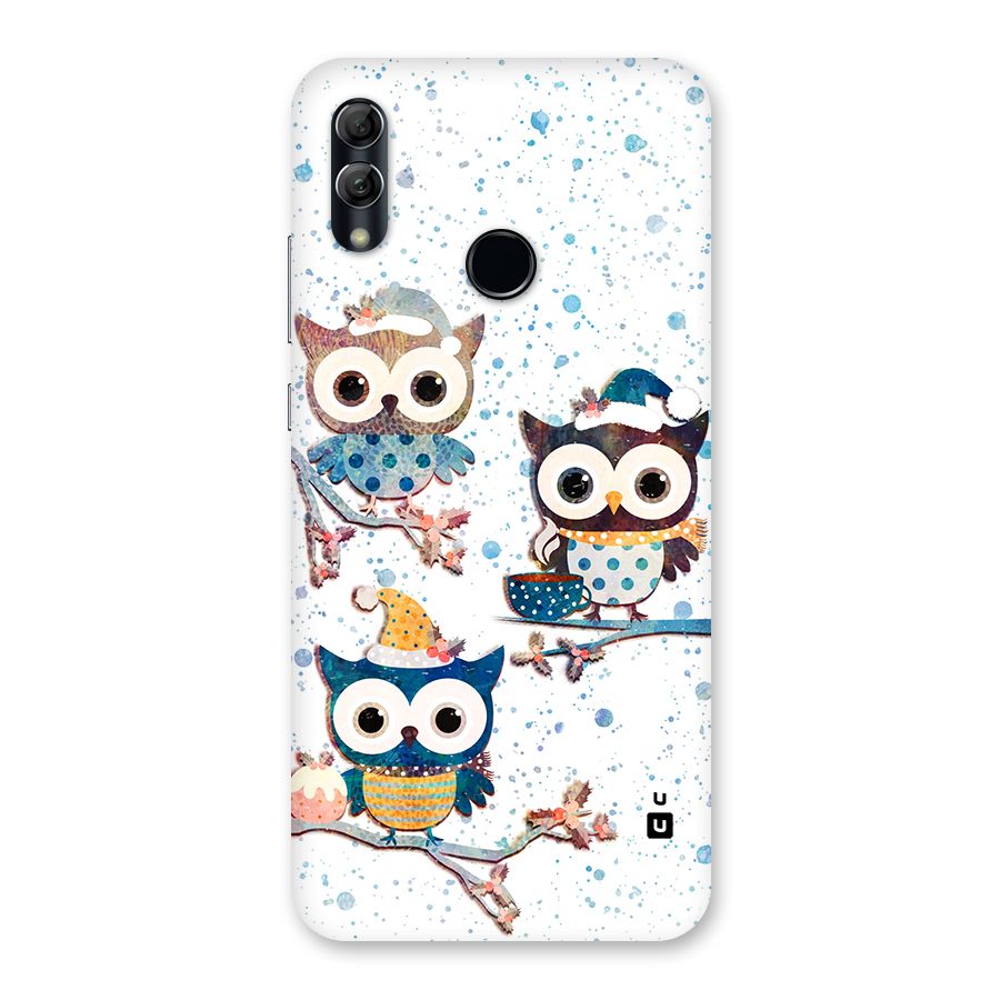 Winter Owls Back Case for Honor 10 Lite