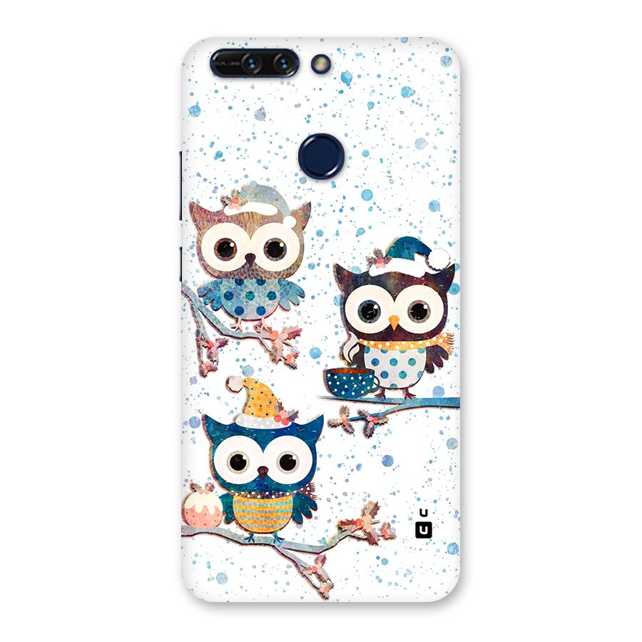 Winter Owls Back Case for Honor 8 Pro