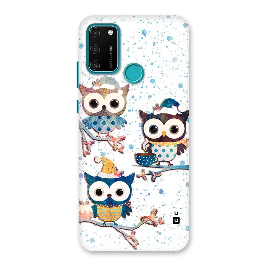 Winter Owls Back Case for Honor 9A