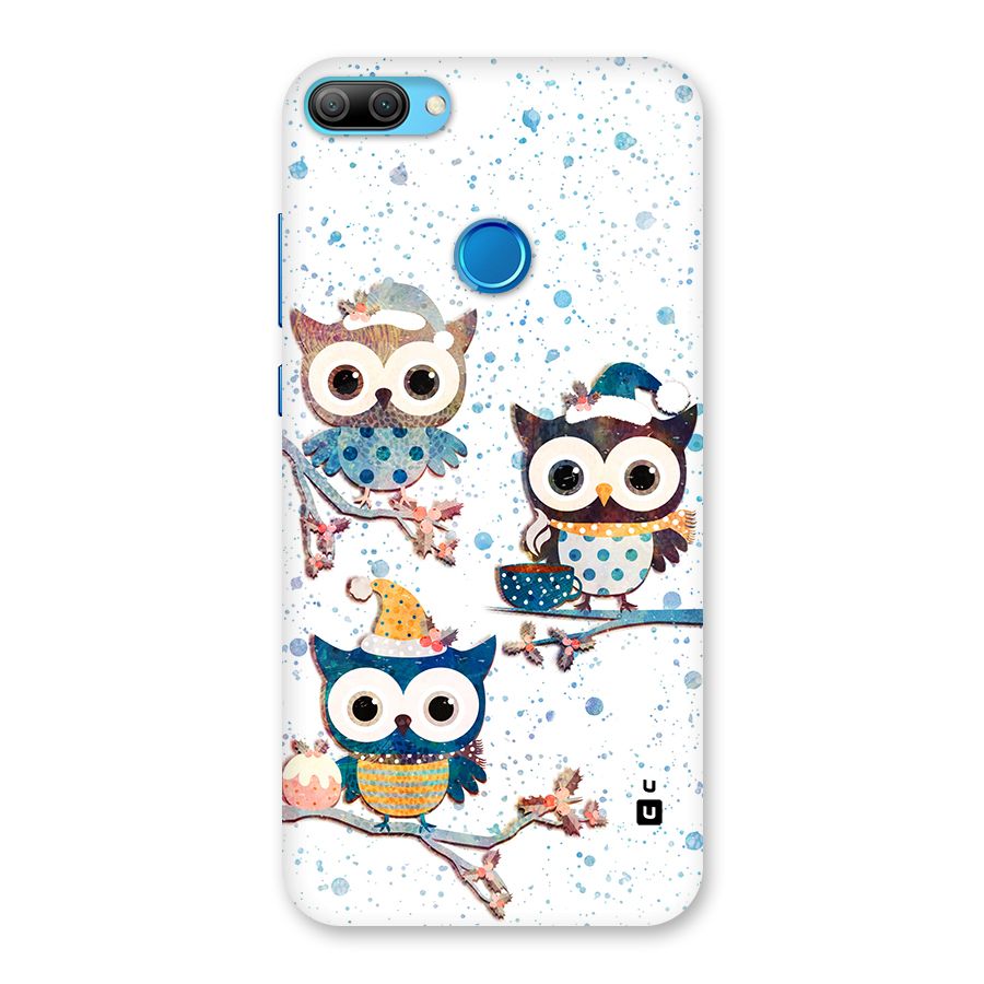 Winter Owls Back Case for Honor 9N