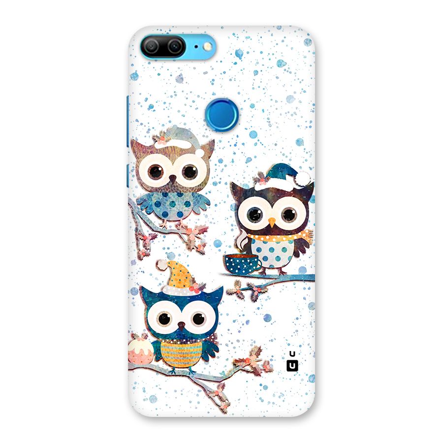 Winter Owls Back Case for Honor 9 Lite