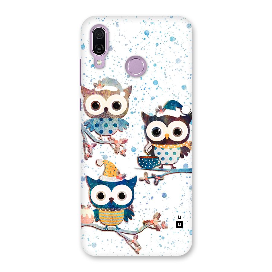 Winter Owls Back Case for Honor Play