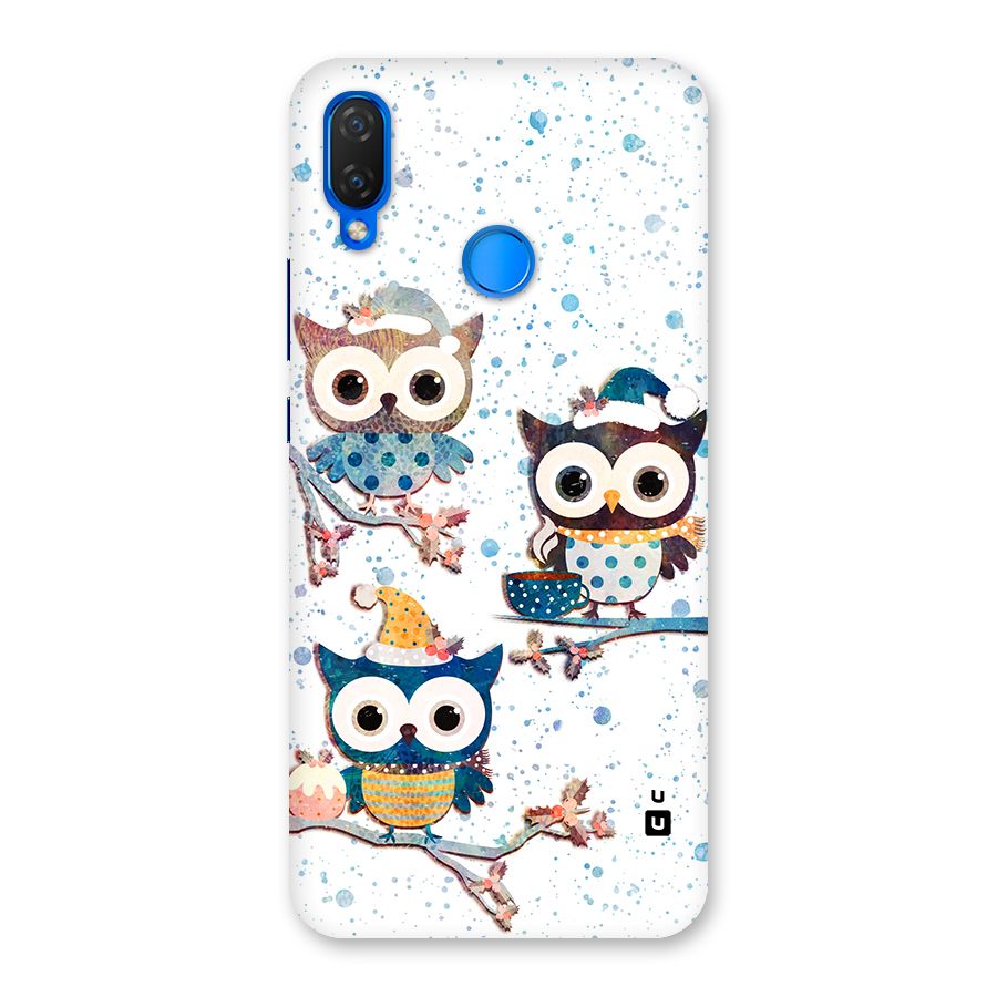 Winter Owls Back Case for Huawei P Smart+