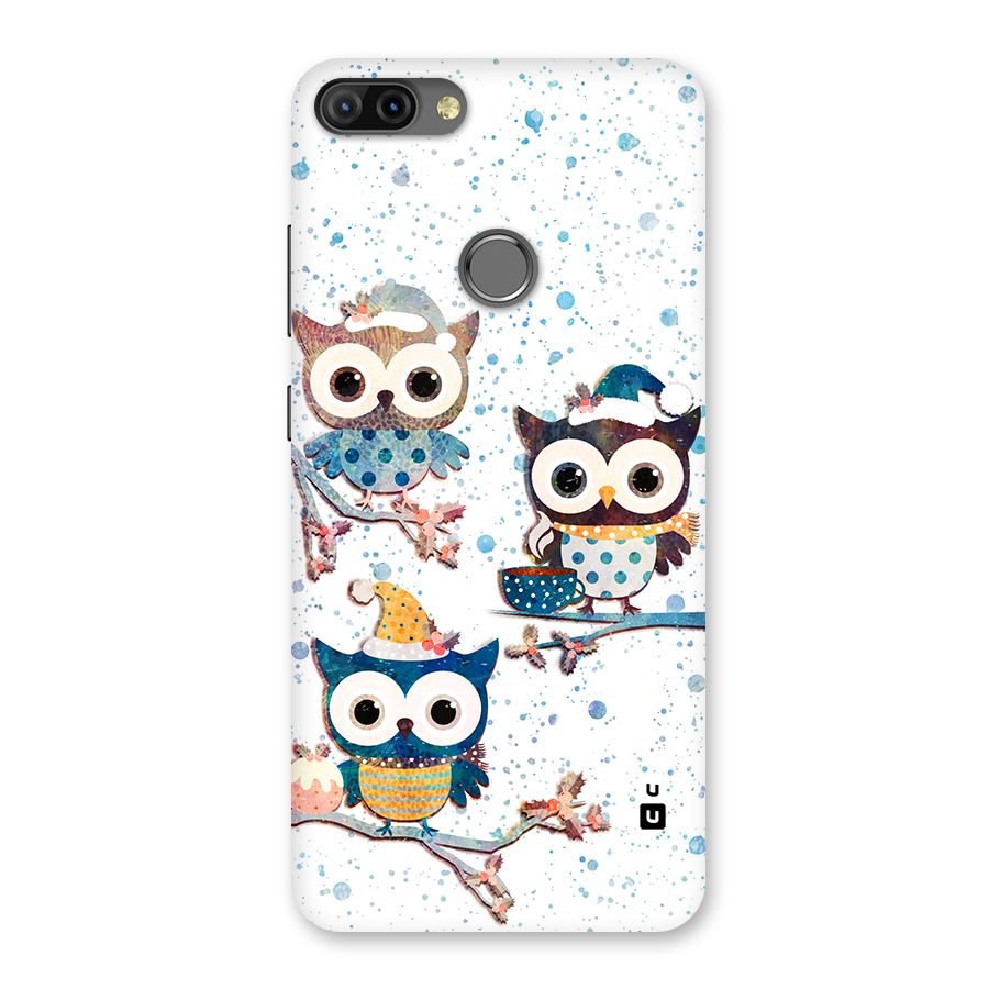 Winter Owls Back Case for Infinix Hot 6 Pro