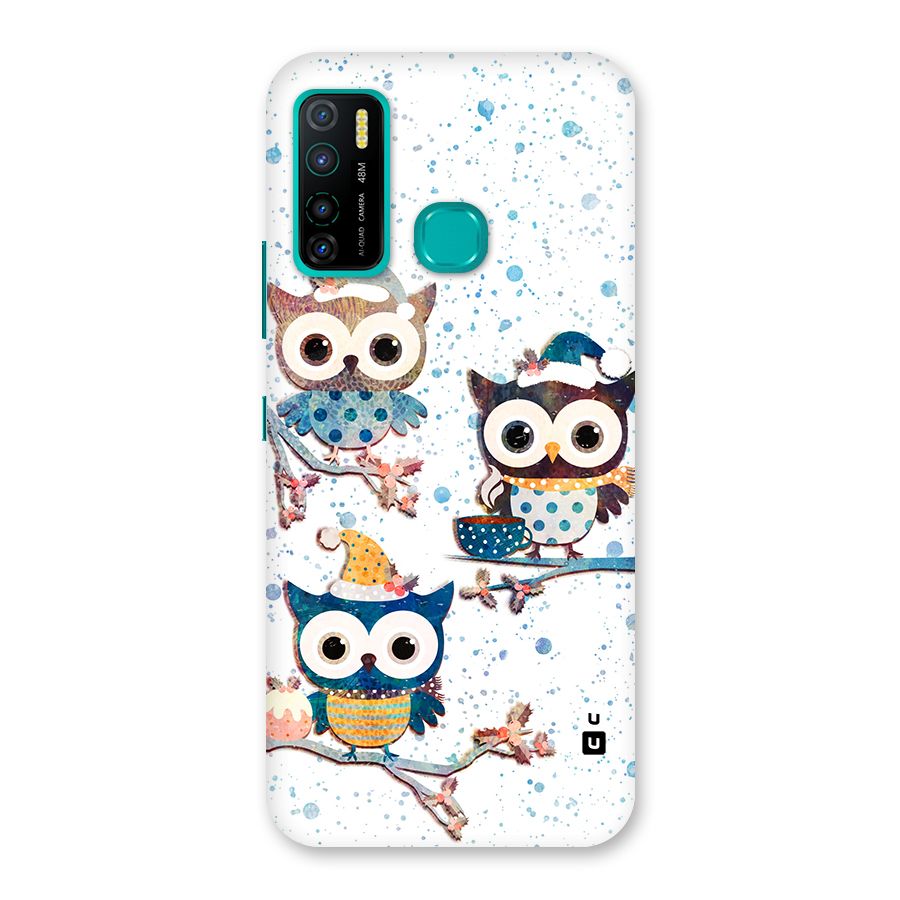 Winter Owls Back Case for Infinix Hot 9 Pro
