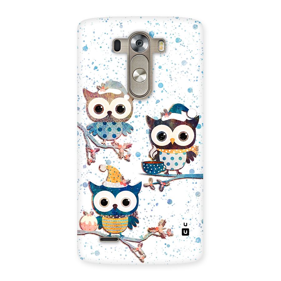 Winter Owls Back Case for LG G3