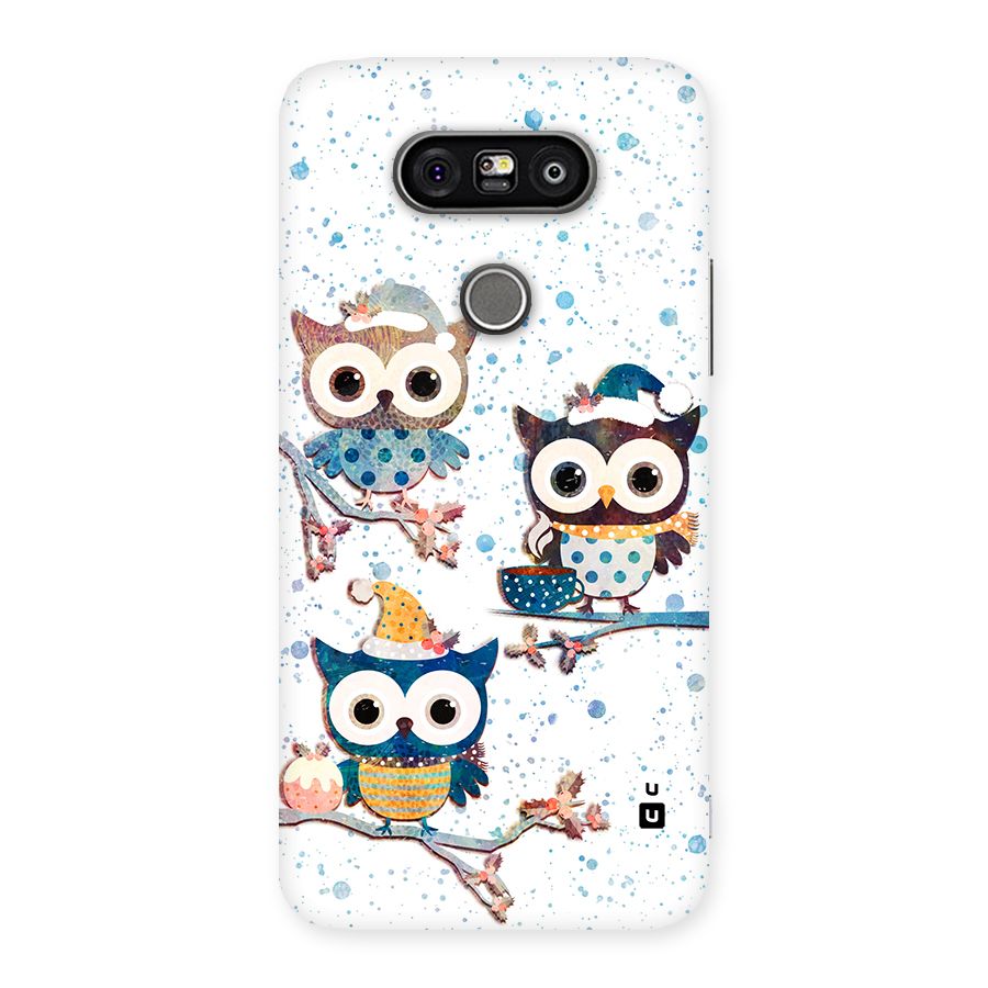 Winter Owls Back Case for LG G5