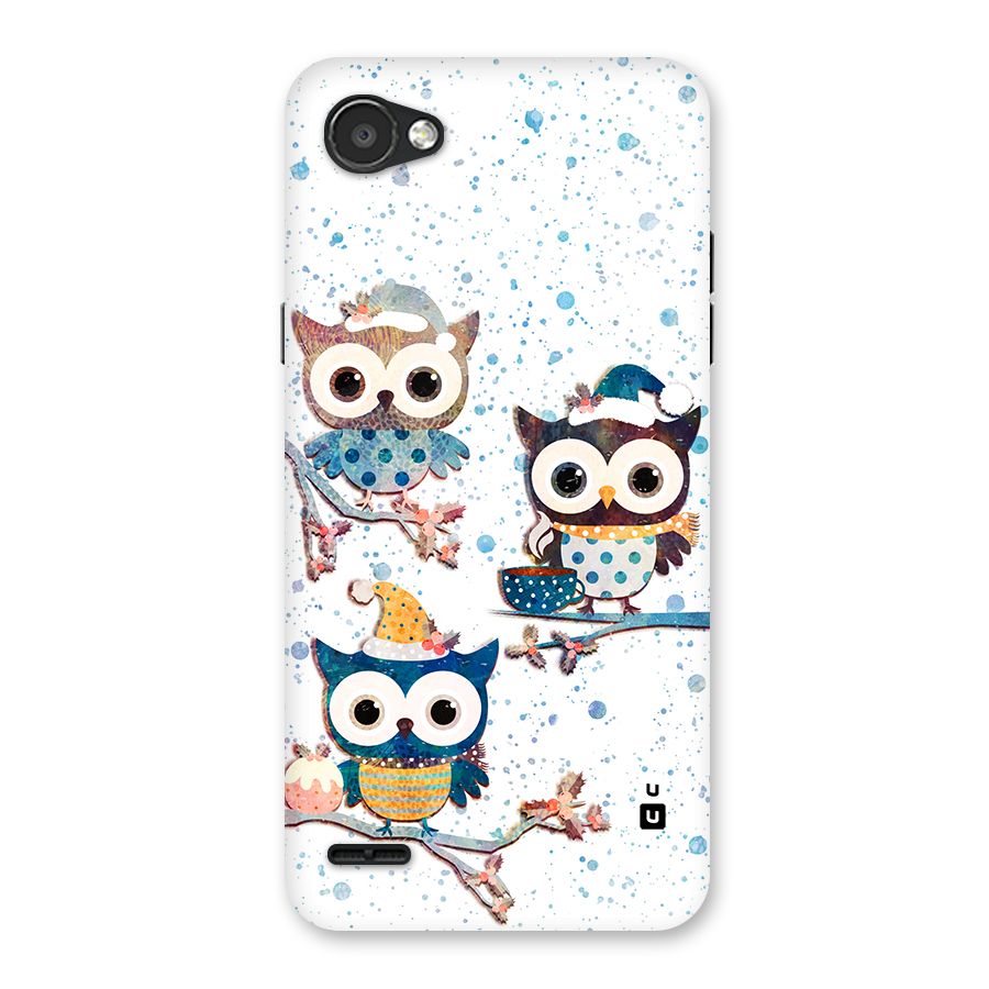 Winter Owls Back Case for LG Q6
