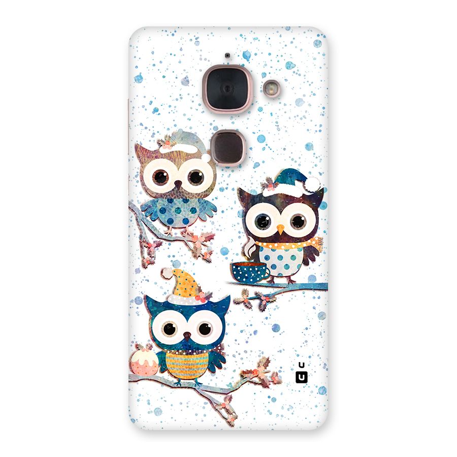 Winter Owls Back Case for Le Max 2