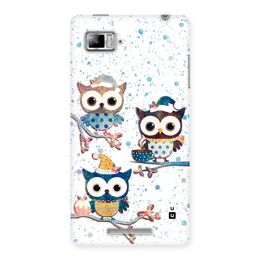 Winter Owls Back Case for Lenovo Vibe Z K910