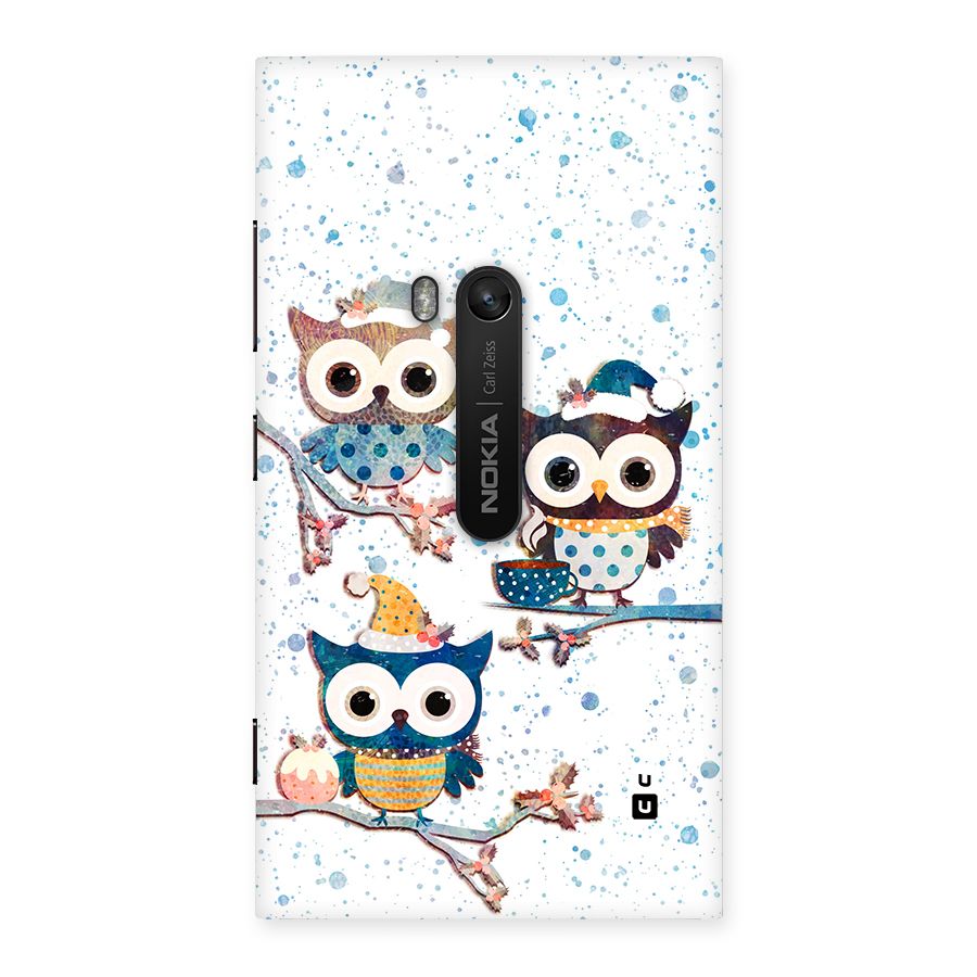 Winter Owls Back Case for Lumia 920