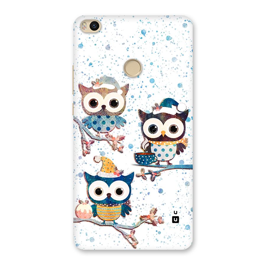 Winter Owls Back Case for Mi Max 2