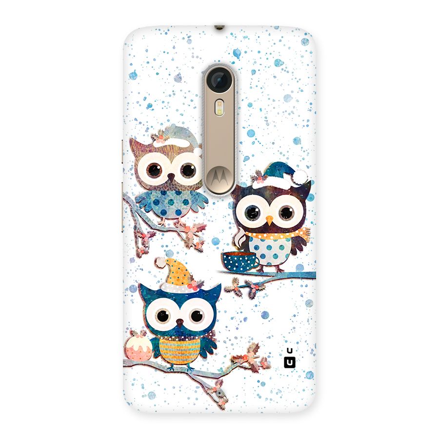 Winter Owls Back Case for Moto X Style