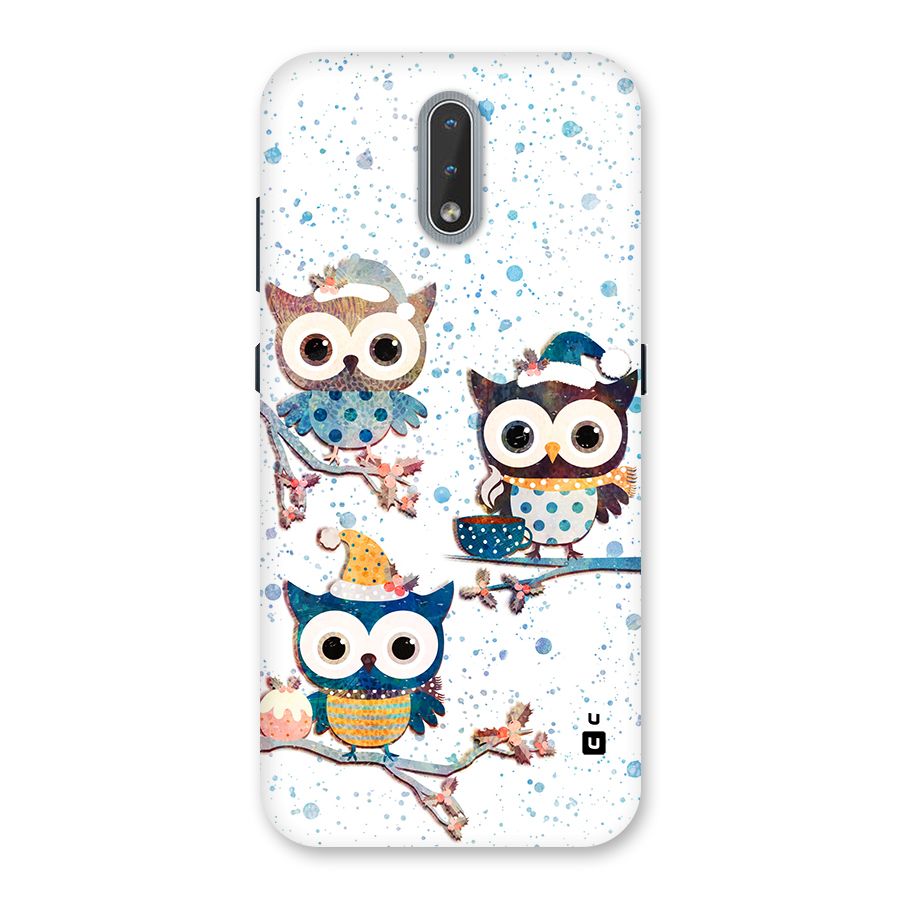 Winter Owls Back Case for Nokia 2.3