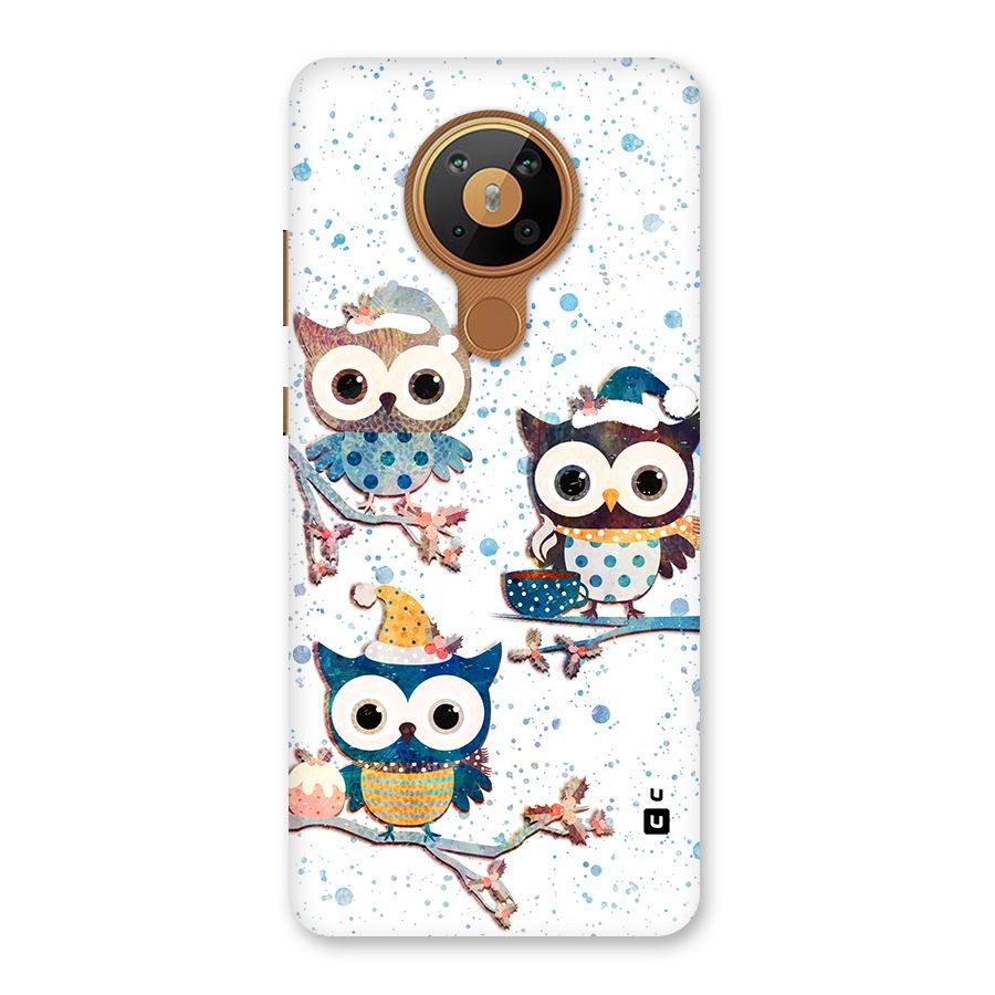 Winter Owls Back Case for Nokia 5.3