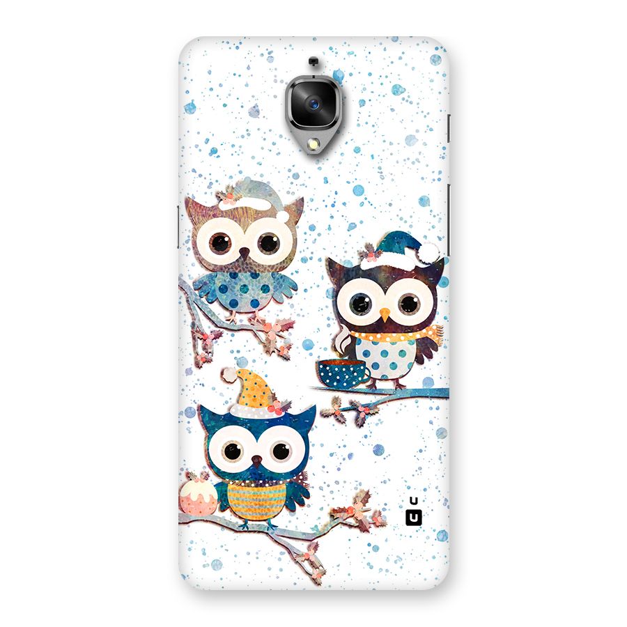 Winter Owls Back Case for OnePlus 3