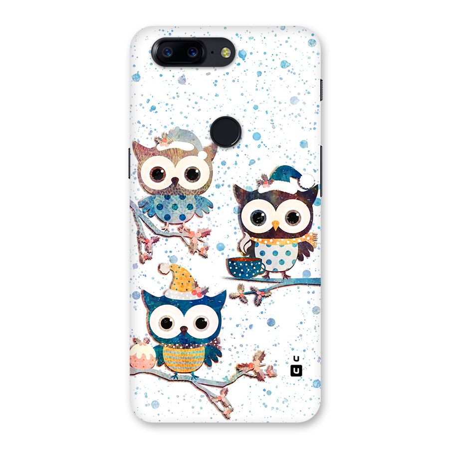 Winter Owls Back Case for OnePlus 5T