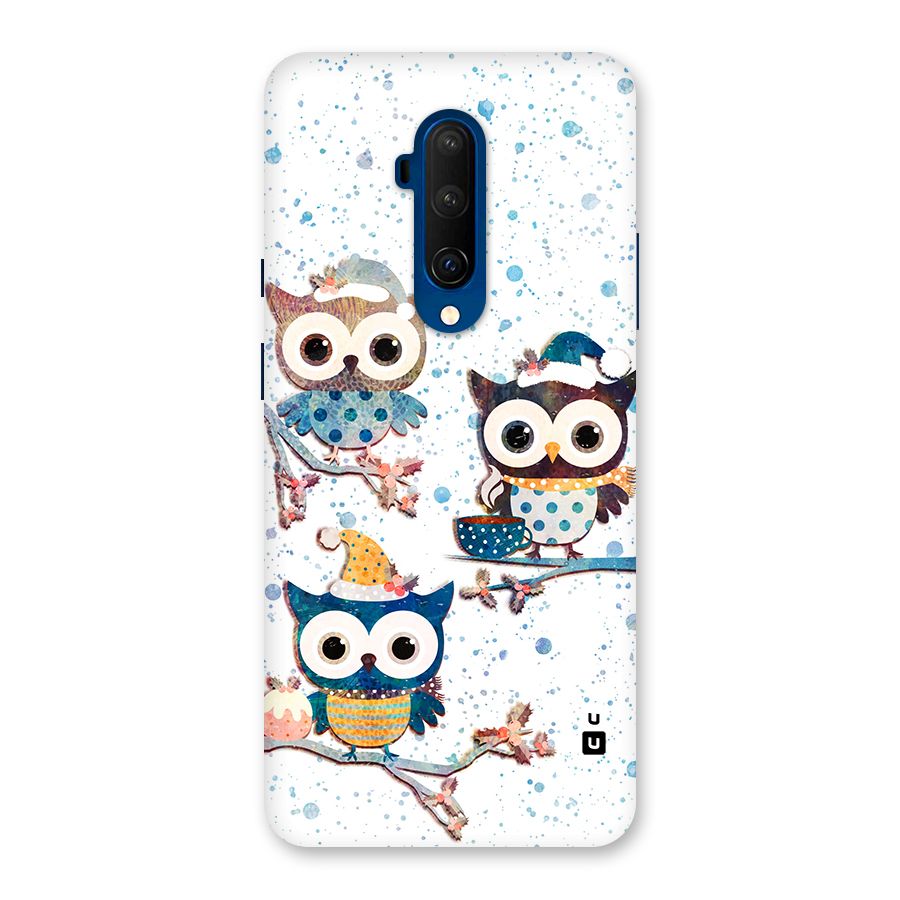 Winter Owls Back Case for OnePlus 7T Pro