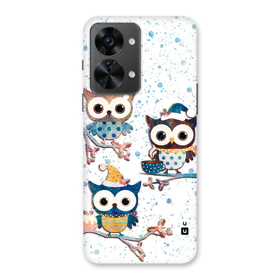 Winter Owls Back Case for OnePlus Nord 2T