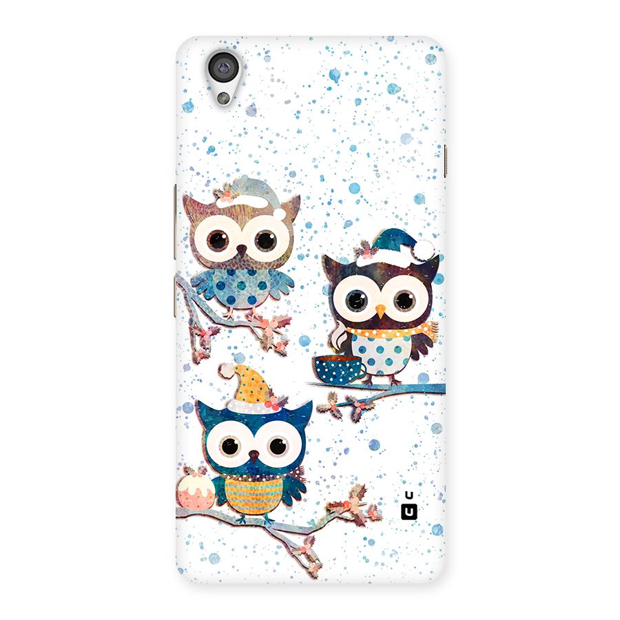 Winter Owls Back Case for OnePlus X