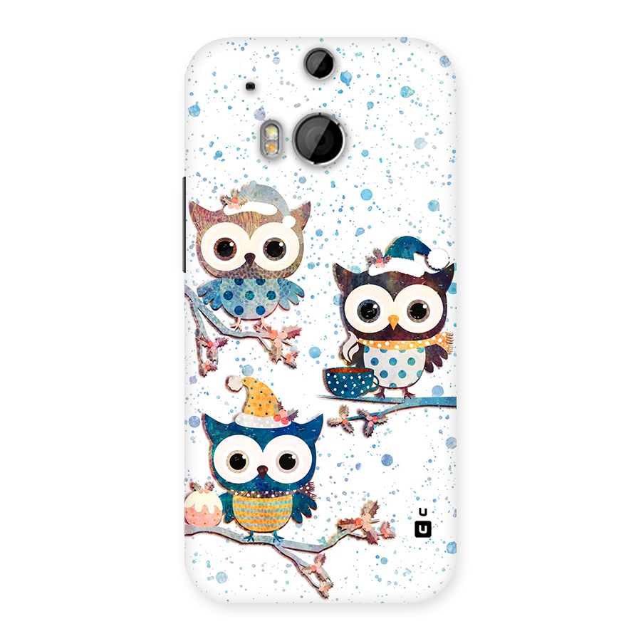 Winter Owls Back Case for One M8