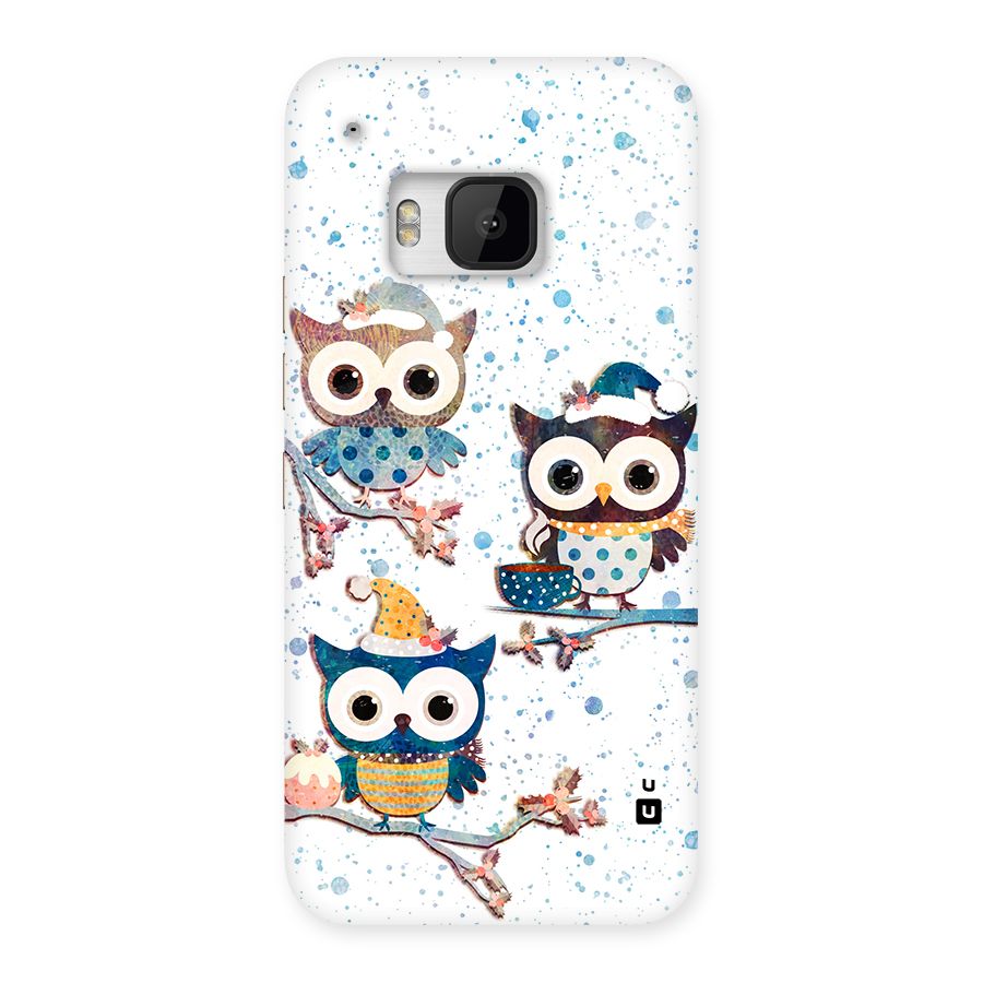Winter Owls Back Case for One M9