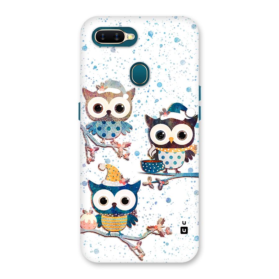Winter Owls Back Case for Oppo A12s