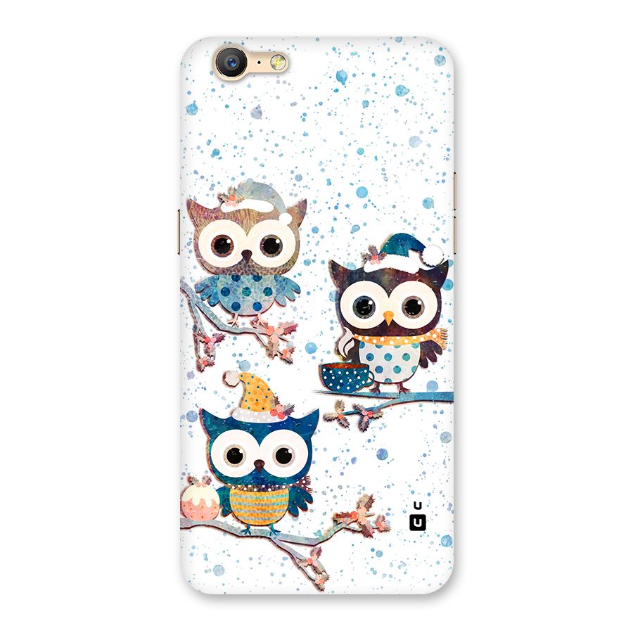 Winter Owls Back Case for Oppo A39