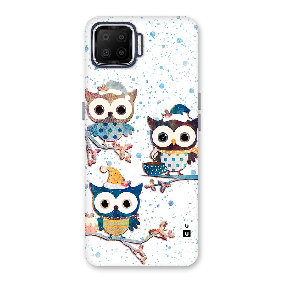 Winter Owls Back Case for Oppo F17