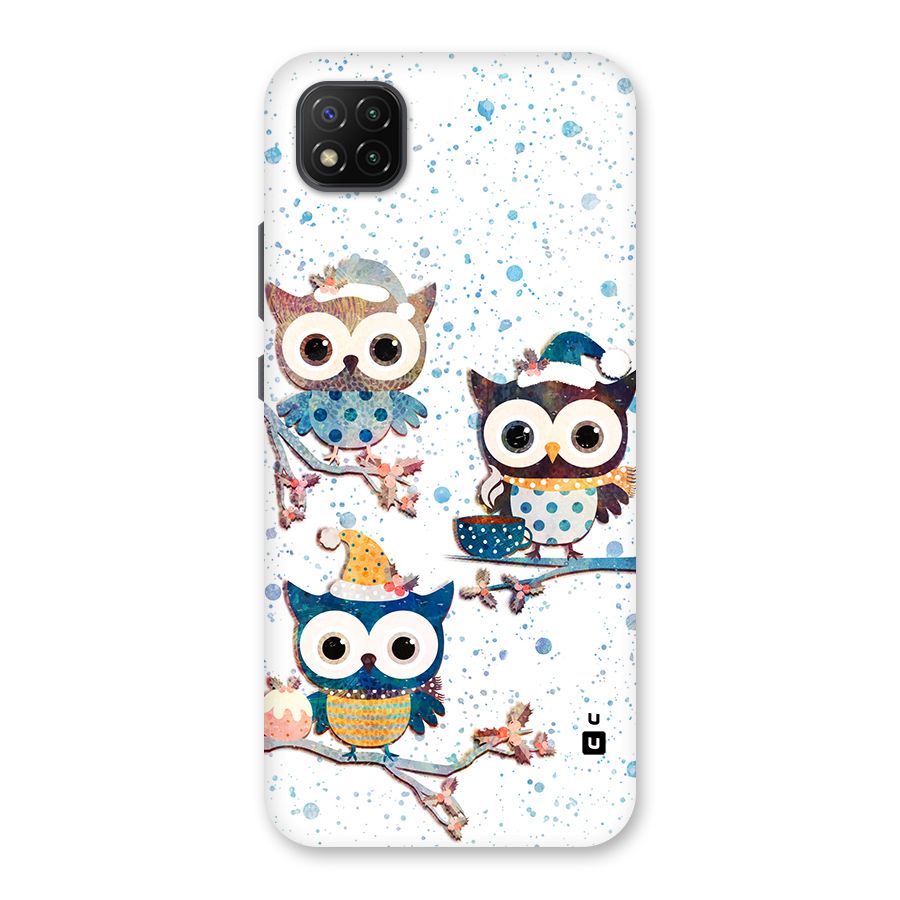 Winter Owls Back Case for Poco C3