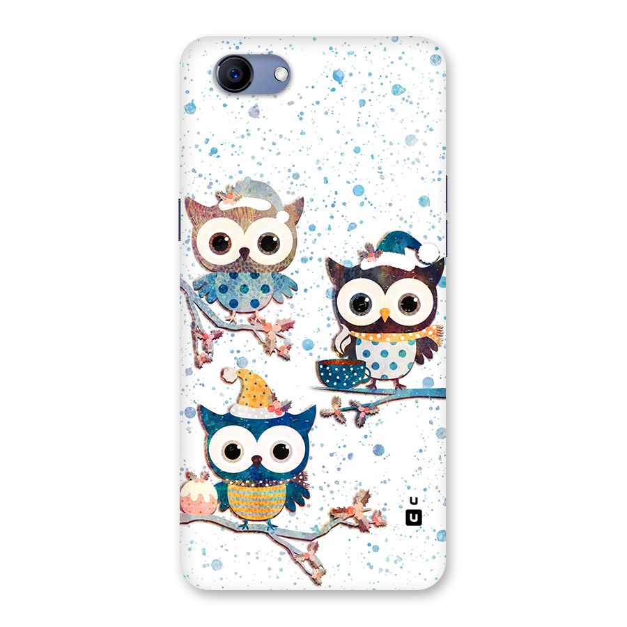 Winter Owls Back Case for Realme 1
