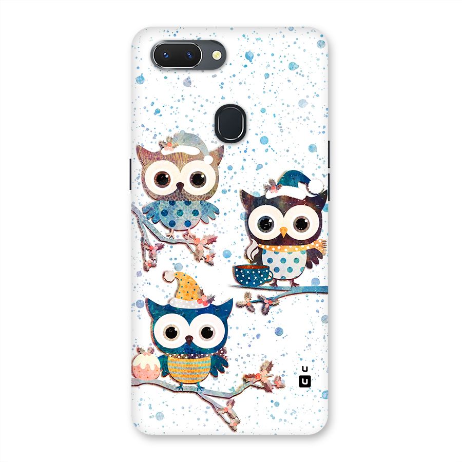 Winter Owls Back Case for Realme 2