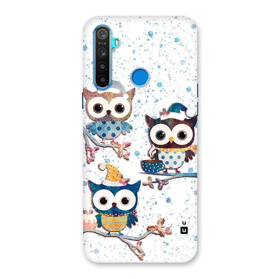 Winter Owls Back Case for Realme 5