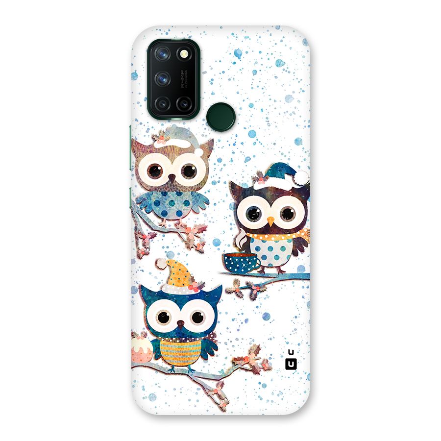 Winter Owls Back Case for Realme 7i