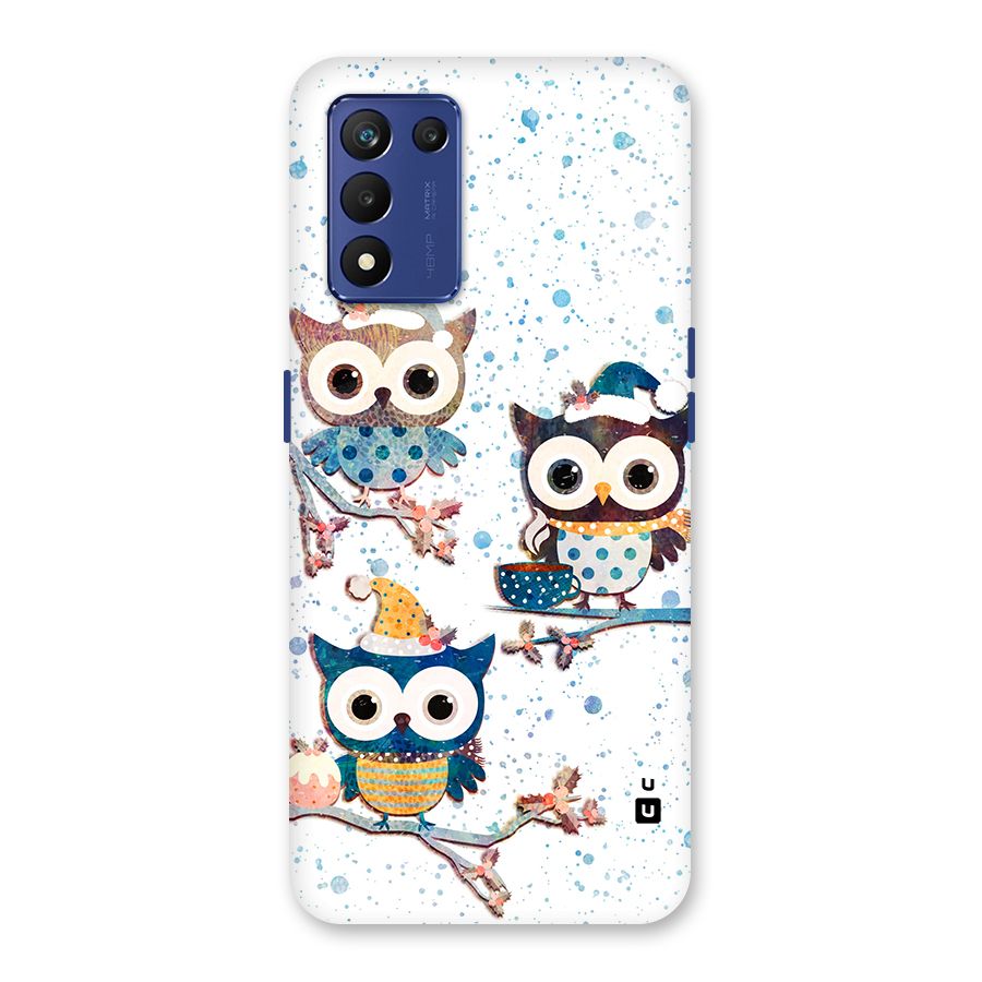 Winter Owls Back Case for Realme 9 5G Speed