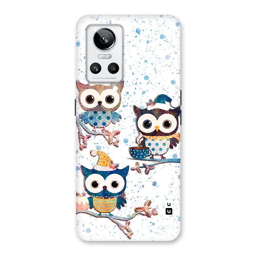 Winter Owls Back Case for Realme GT Neo 3