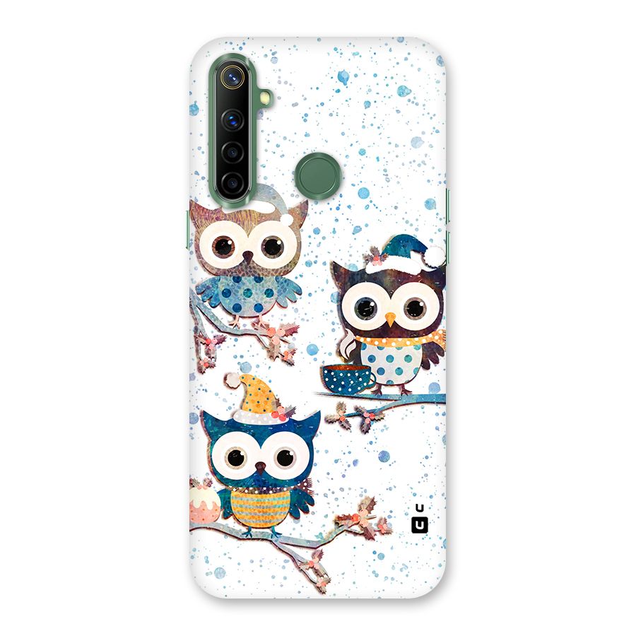 Winter Owls Back Case for Realme Narzo 10