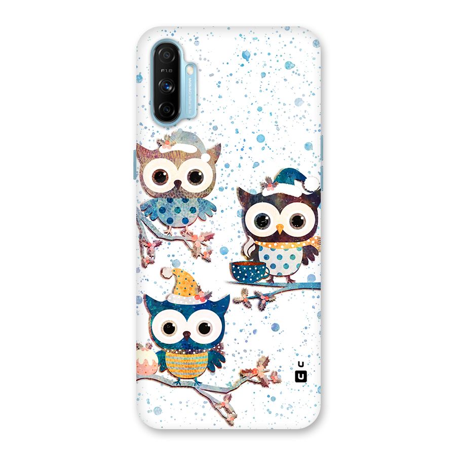 Winter Owls Back Case for Realme Narzo 20A