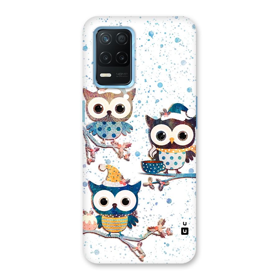 Winter Owls Back Case for Realme Narzo 30 5G